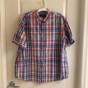 Men club room shirt, size:XL, like new